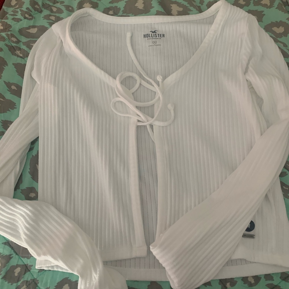 Tie Cardigan